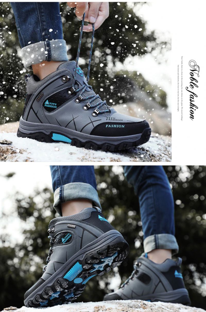 Clubstep Męskie Buty Zimowe - Szary