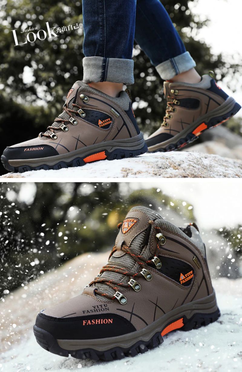 Clubstep Męskie Buty Zimowe - Czarny