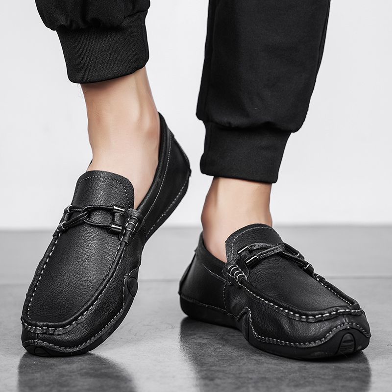 Cobo Męskie Mokasyny Obuwie Casual - Brązowy