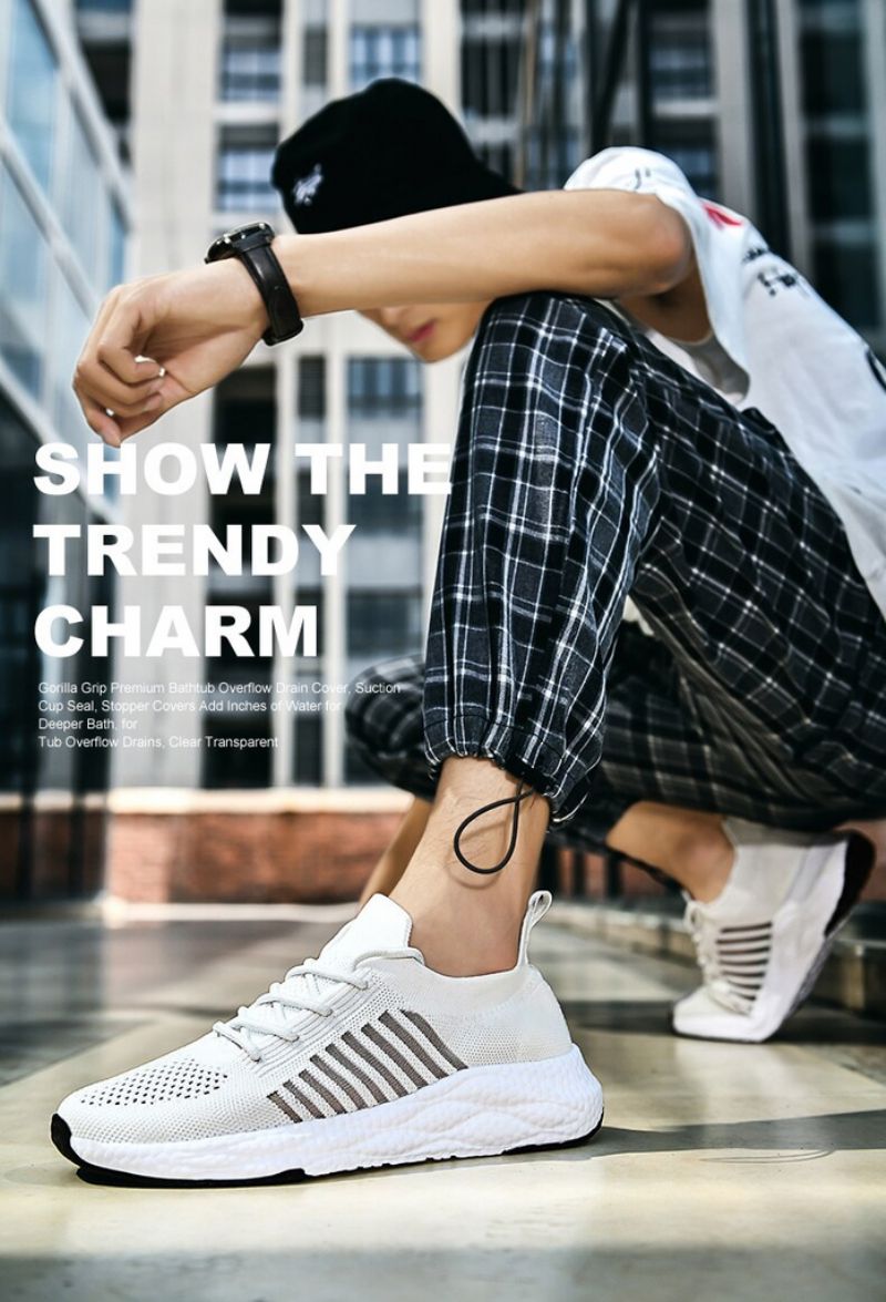 Colman Breathable Dla Obu Płci Trampki - Biały