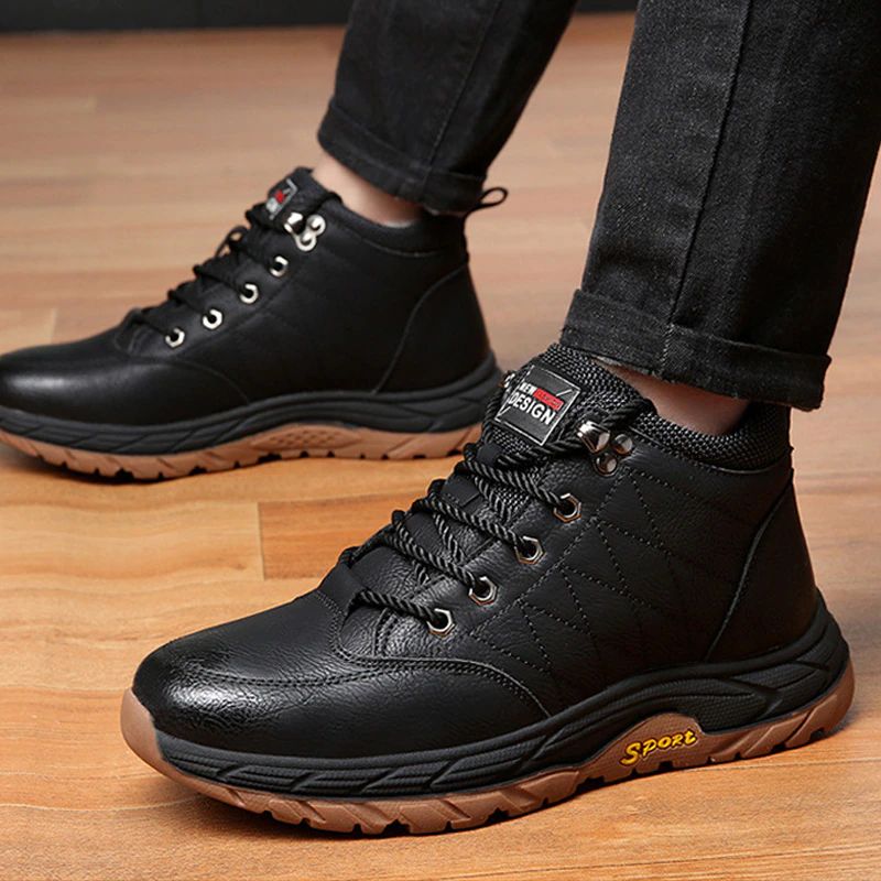 Colossus Męskie Buty Zimowe - Czarny