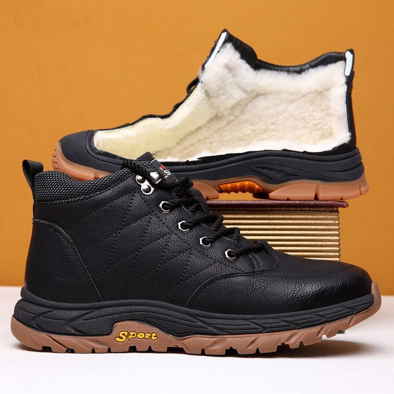 Colossus Męskie Buty Zimowe - Czarny