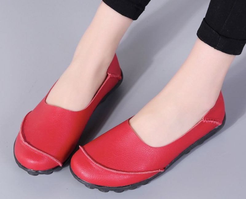 Columba Damskie Buty Mokasyny - Granatowy