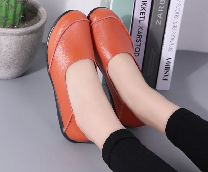 Columba Damskie Buty Mokasyny - Granatowy