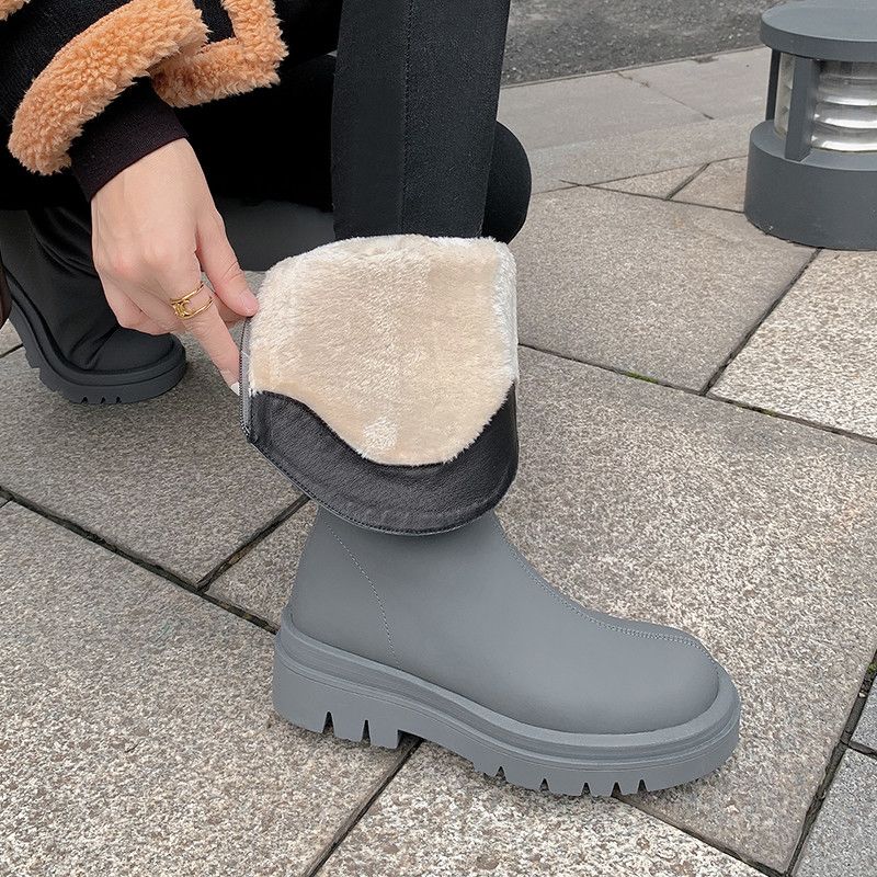 Coralia Damskie Buty Do Kolan - Czarny
