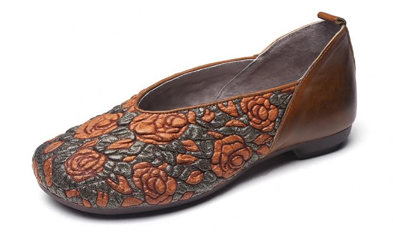 Coralia Damskie Mokasyny - Khaki