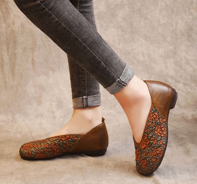 Coralia Damskie Mokasyny - Khaki
