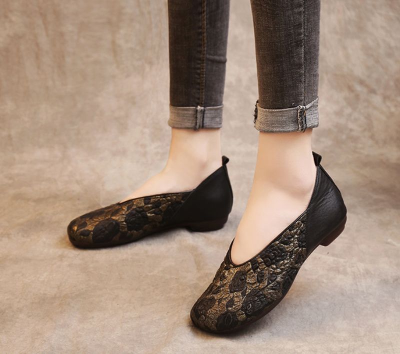 Coralia Damskie Mokasyny - Khaki