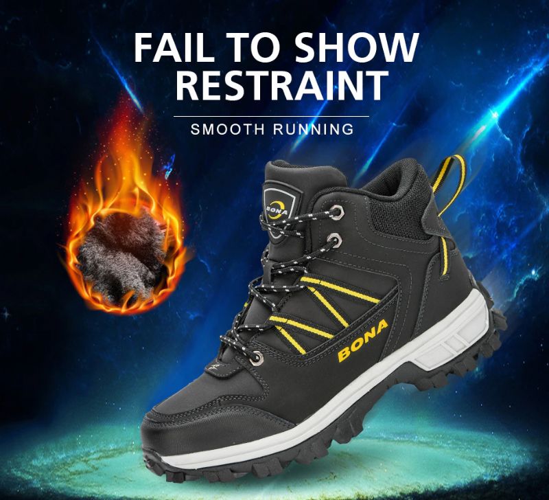 Cormack Męskie Buty Trekkingowe - Szary