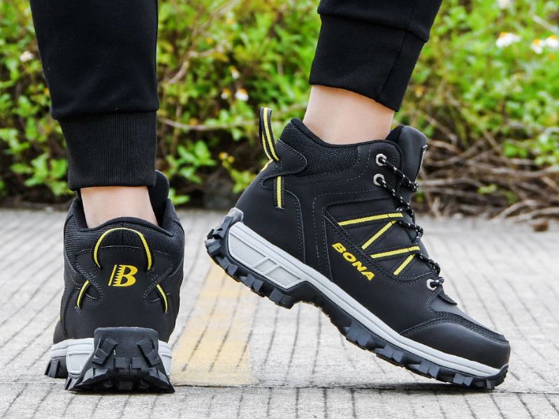 Cormack Męskie Buty Trekkingowe - Szary