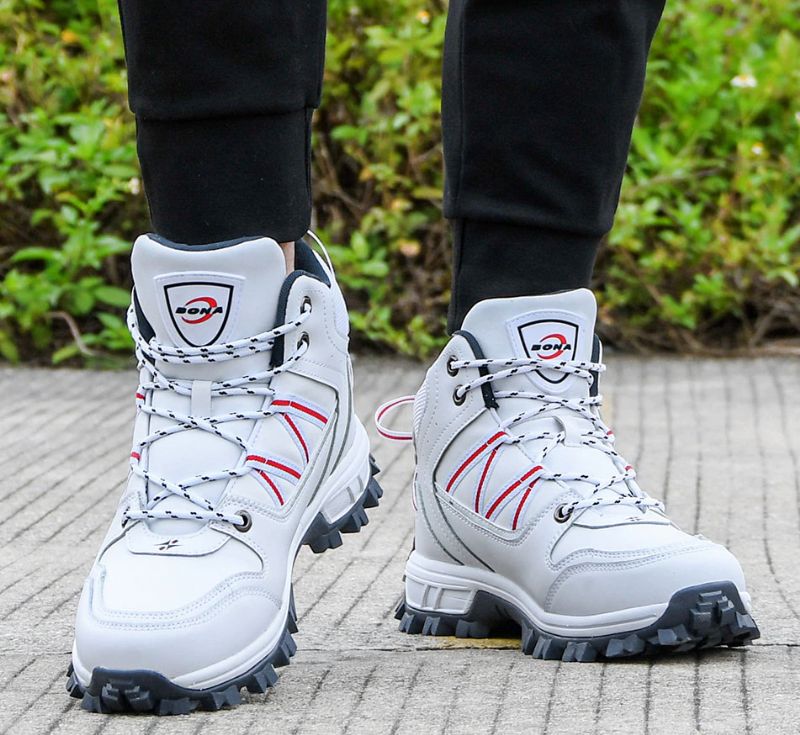 Cormack Męskie Buty Trekkingowe - Szary
