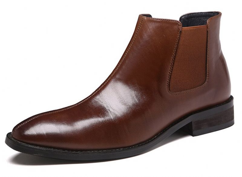 Cradford Męskie Buty Chelsea - Czarne