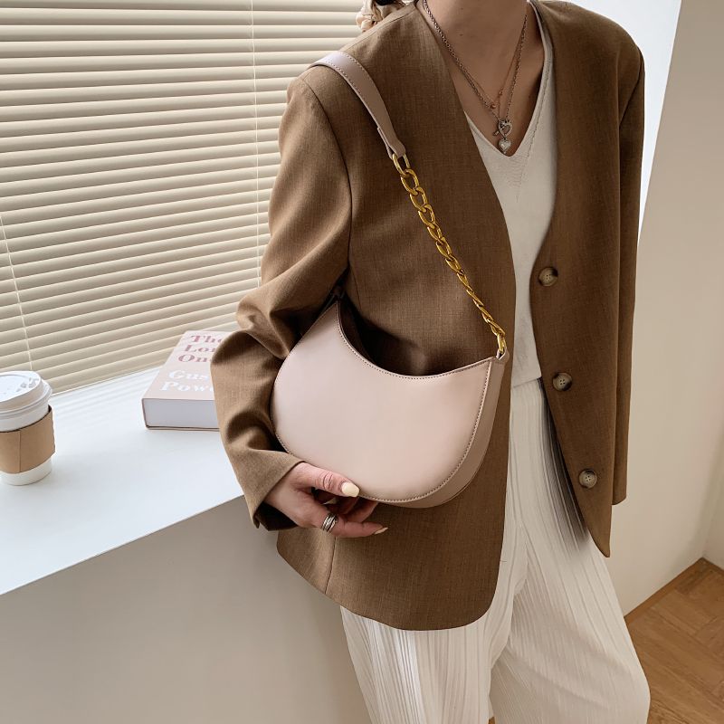 Cristi Damska Skórzana Torebka Crossbody - Biały