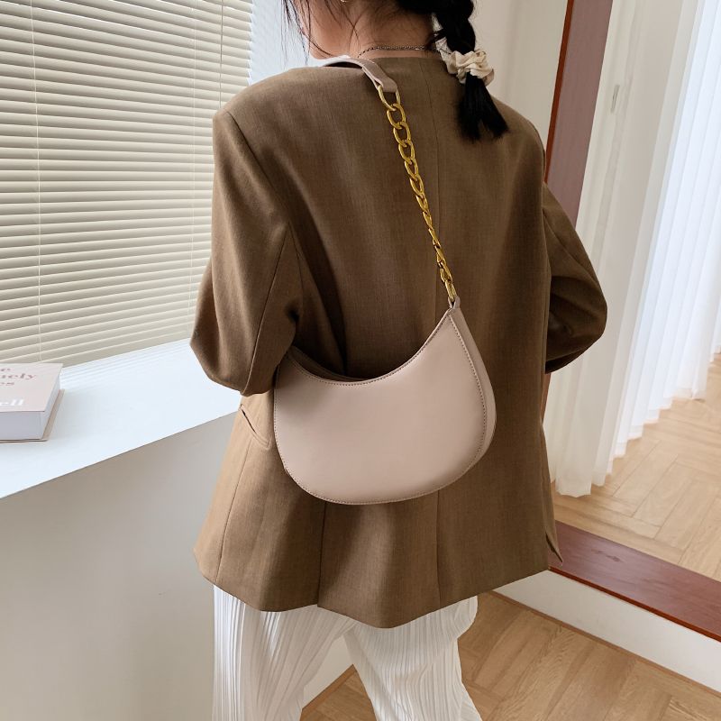 Cristi Damska Skórzana Torebka Crossbody - Biały