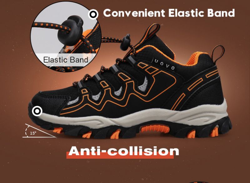 Cristofer Chłopięce Buty Sportowe Casual - Pomarańczowy