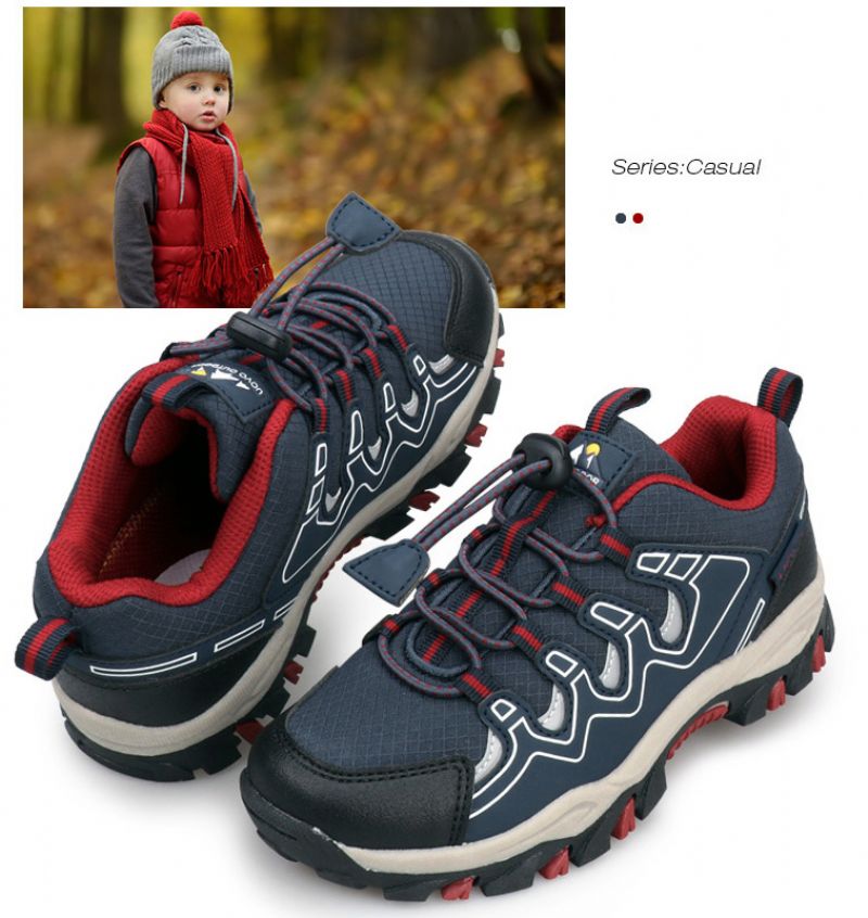 Cristofer Chłopięce Buty Sportowe Casual - Pomarańczowy