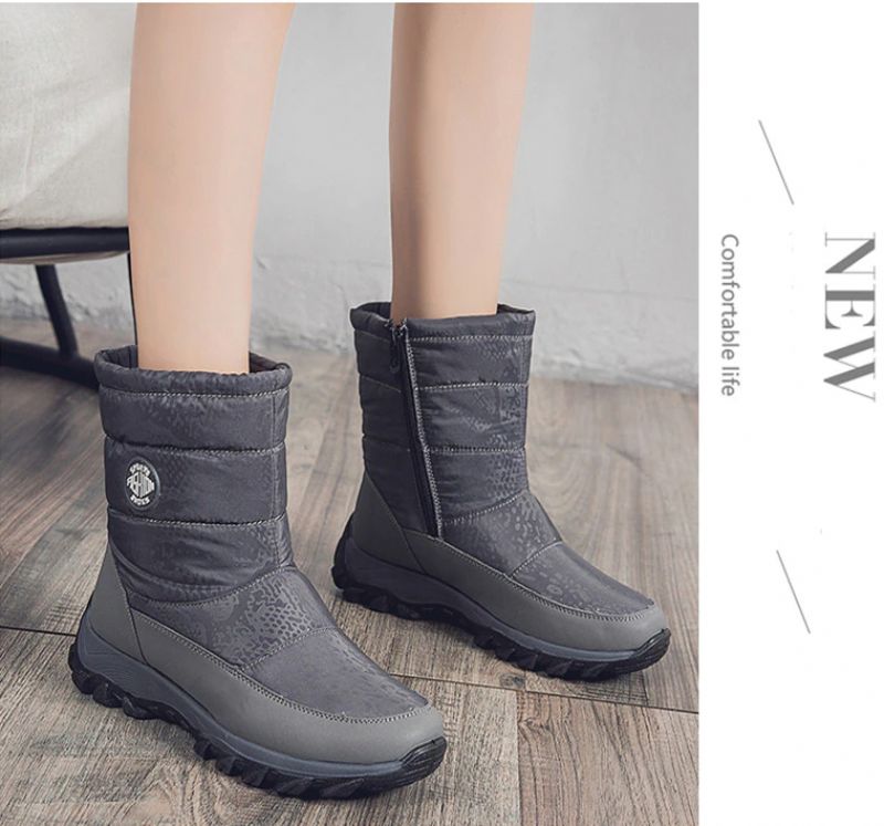 Cruz Damskie Wodoodporne Buty Zimowe - Czarny