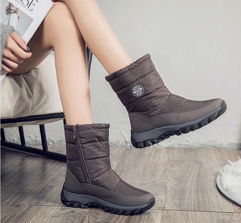 Cruz Damskie Wodoodporne Buty Zimowe - Czarny