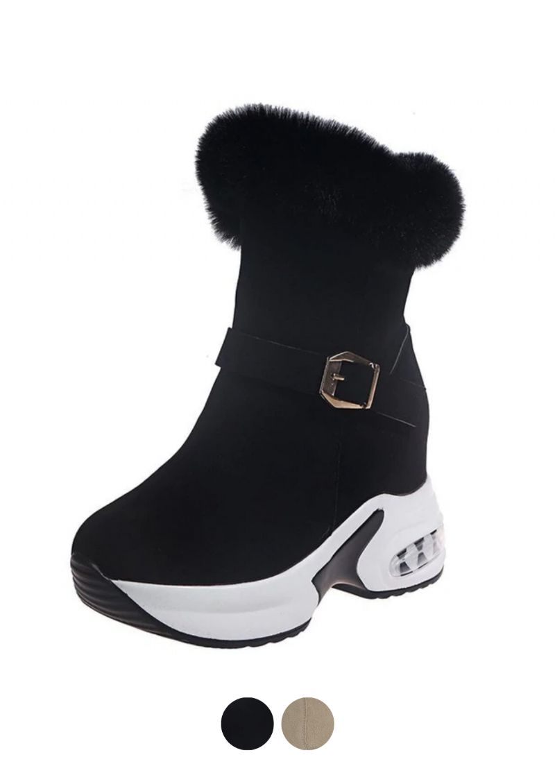 Czarne Buty Damskie Elsy