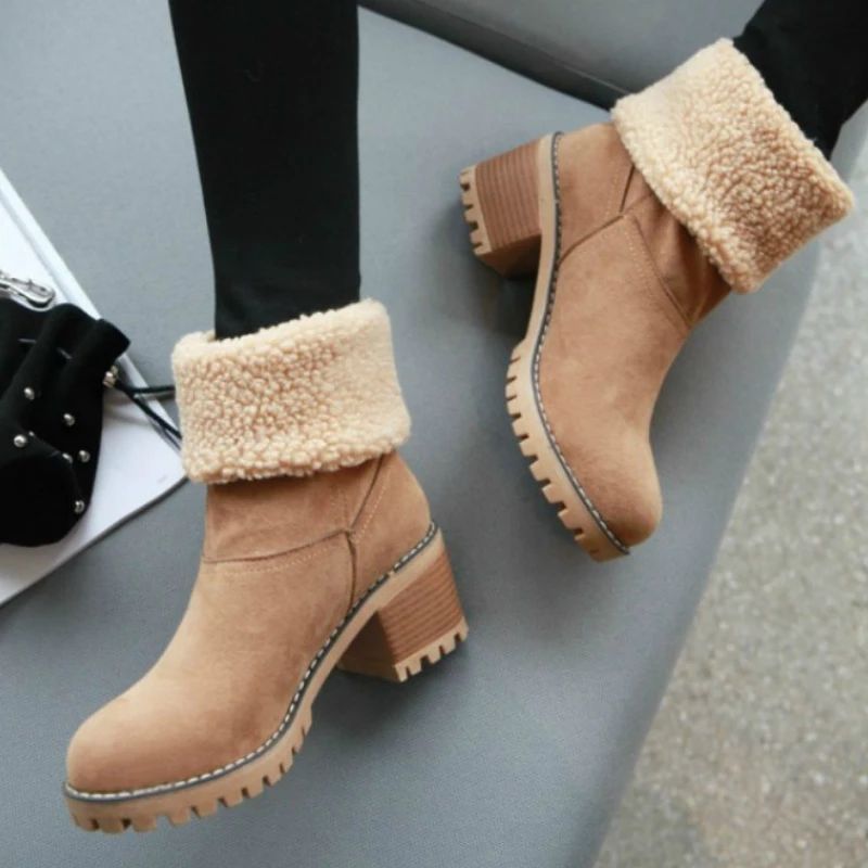 Czarne Buty Damskie Emily - Czarny