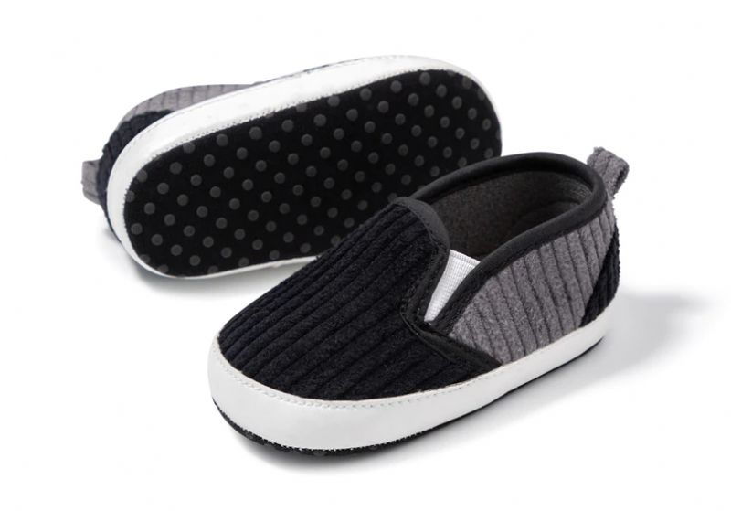 Daka Baby Chłopięce Mokasyny Modne Buty - Czarny