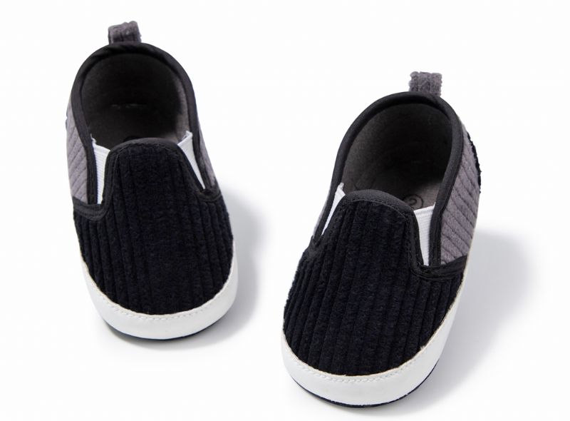 Daka Baby Chłopięce Mokasyny Modne Buty - Czarny