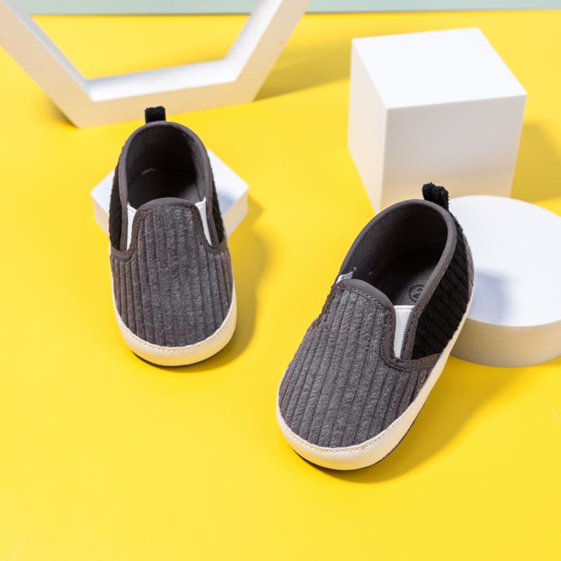 Daka Baby Chłopięce Mokasyny Modne Buty - Czarny