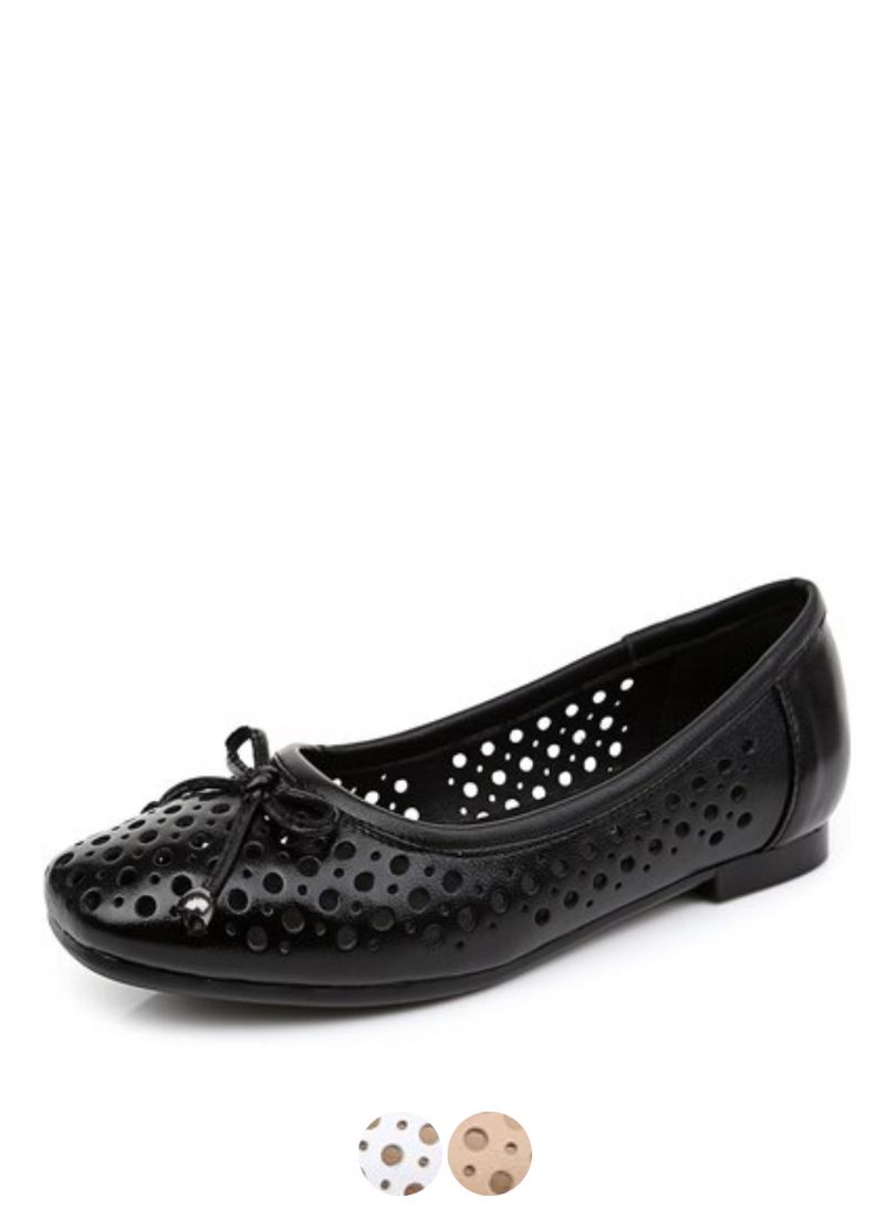 Dalena Damskie Wsuwane Czarne Buty