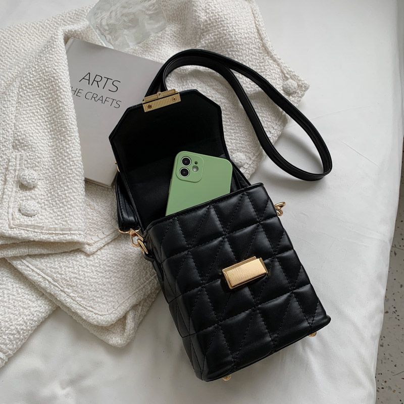 Damska Zimowa Mini Torebka Typu Crossbody Poly - Zielony