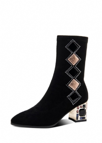 Damskie Buty Do Połowy Łydki Lewa