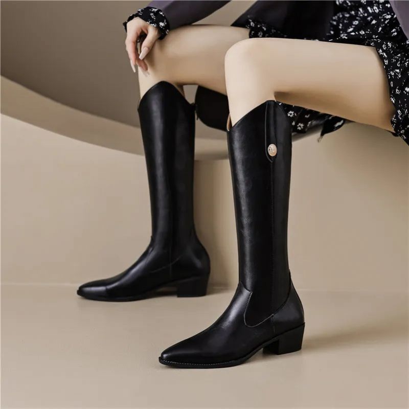 Damskie Buty Elvira - Brązowy krótki plusz
