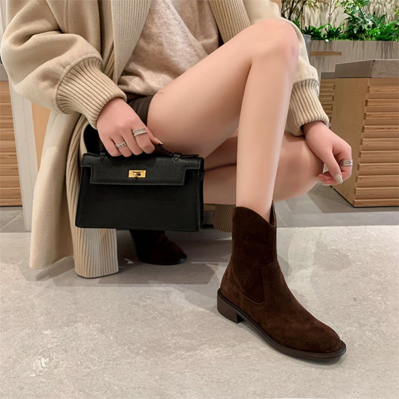 Damskie Buty Emilia - Brązowy