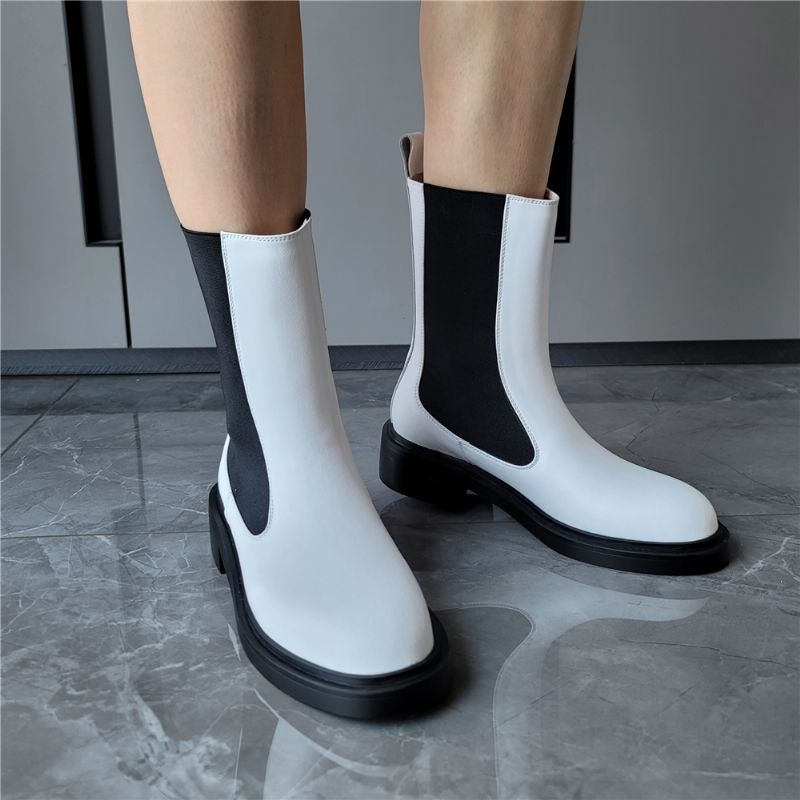 Damskie Buty Jesienne Bela - Czarny
