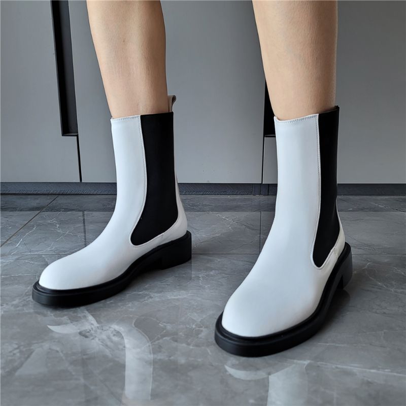 Damskie Buty Jesienne Bela - Czarny
