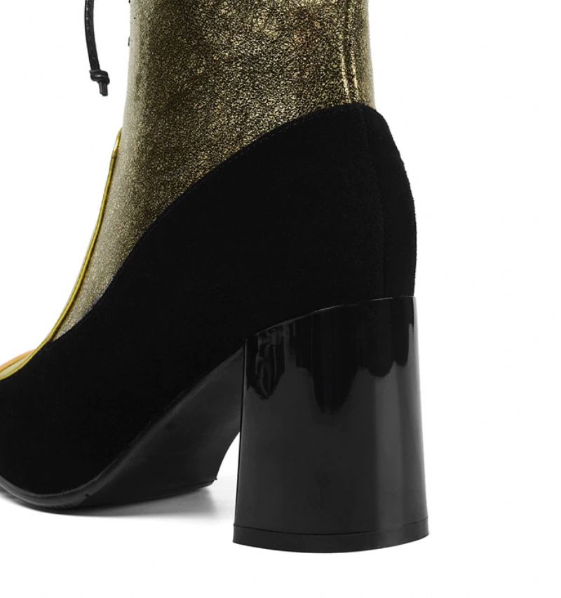 Damskie Buty Maykol W Modzie Na Imprezę Do Klubu - Czarny