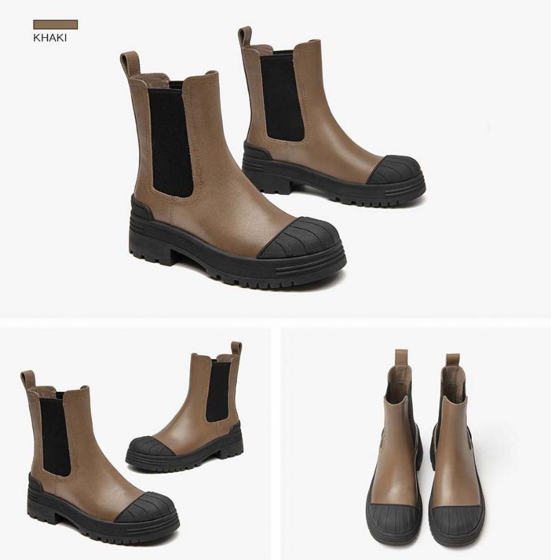 Damskie Buty Na Platformie Carlota Fall - Beżowy