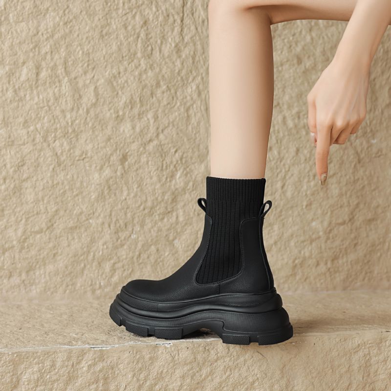 Damskie Buty Steven - Morelowy