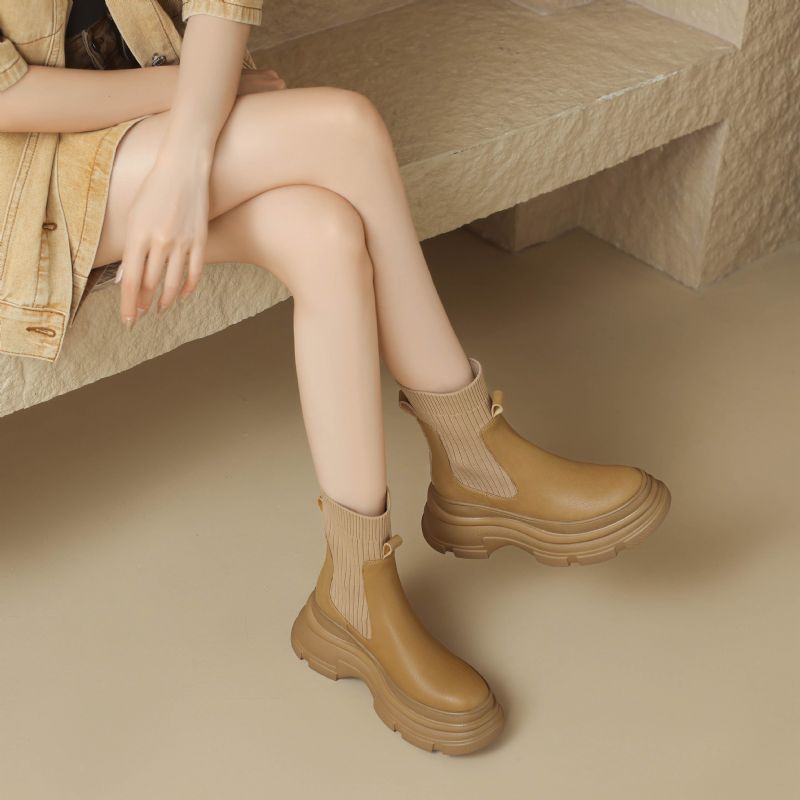 Damskie Buty Steven - Morelowy