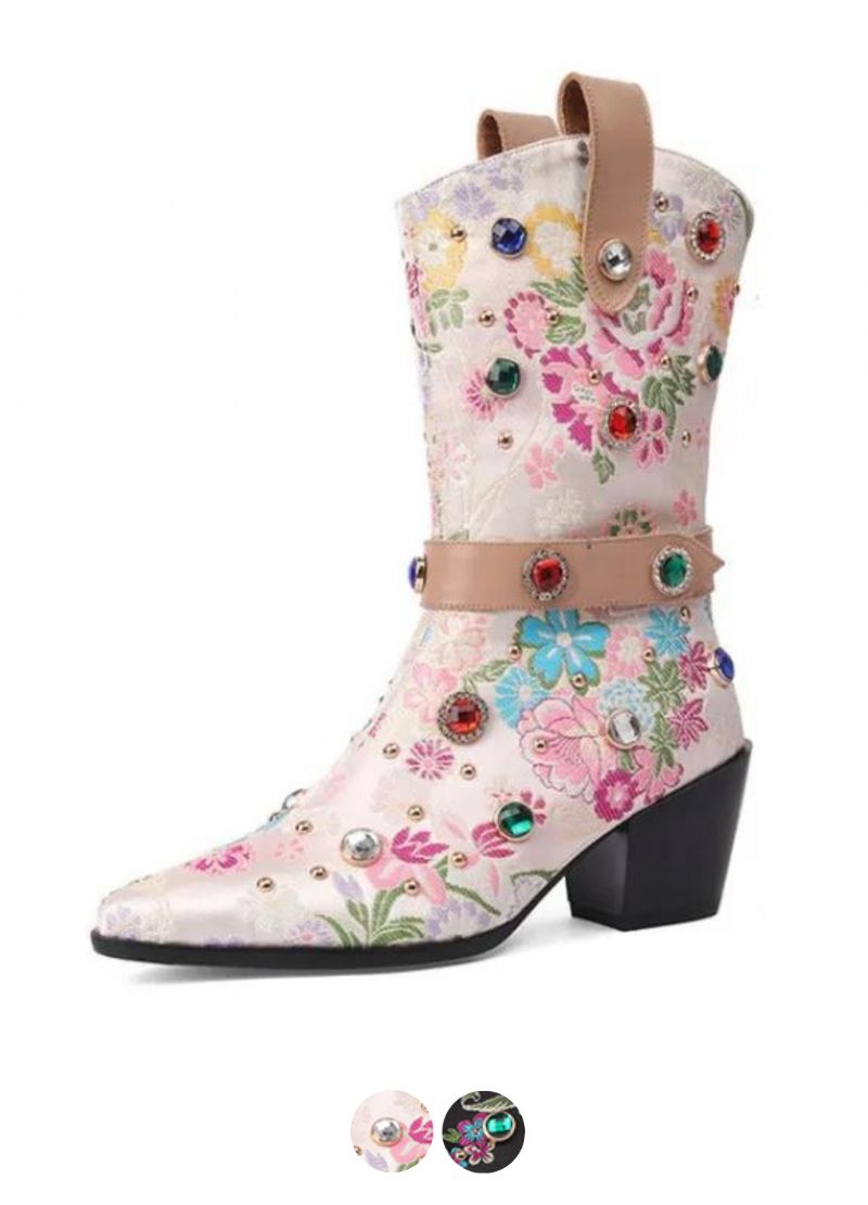 Damskie Buty Westernowe Clariza