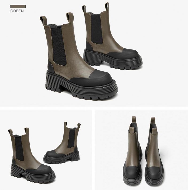 Damskie Buty Z Gumką Zula - Zielony