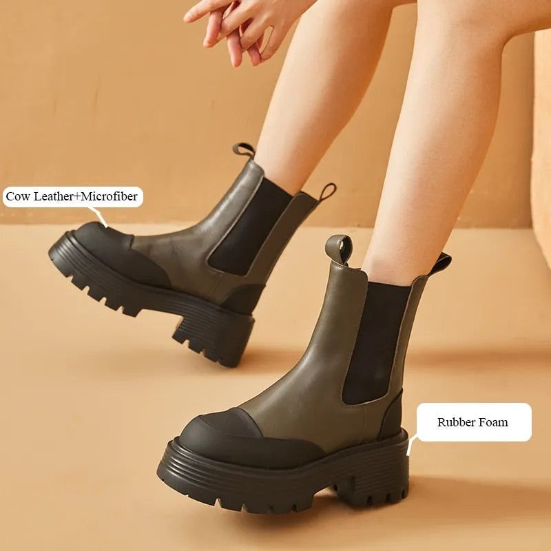 Damskie Buty Z Gumką Zula - Zielony