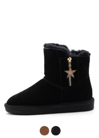 Damskie Buty Zimowe Czarne Morris