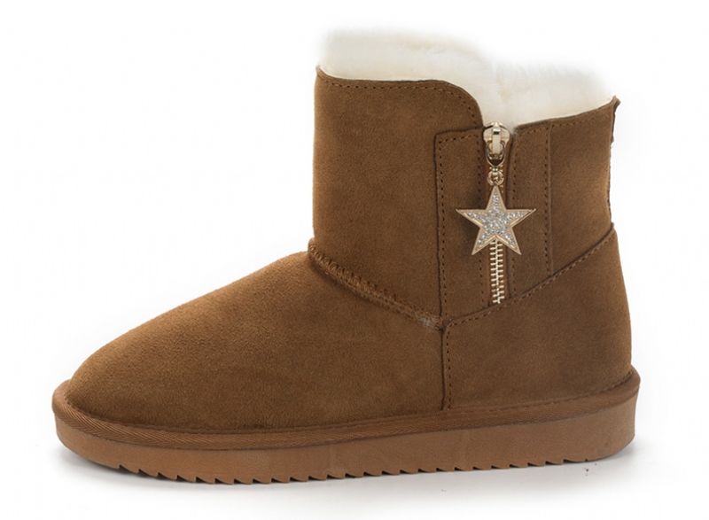 Damskie Buty Zimowe Czarne Morris - Czarny