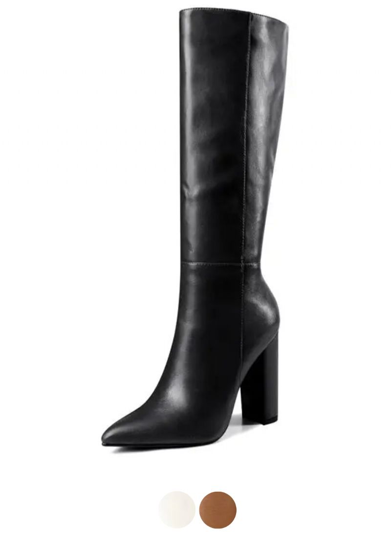 Damskie Buty Zimowe Do Kolan Kalen