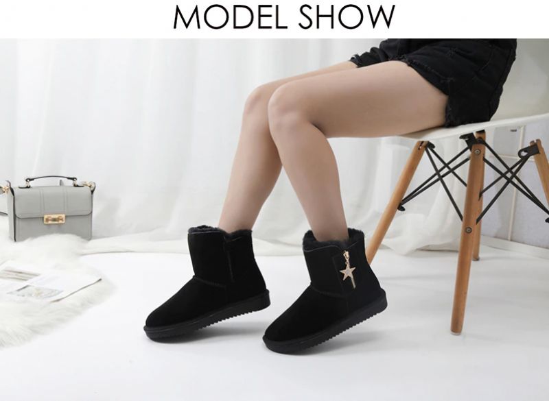 Damskie Buty Zimowe Morris - Brązowy