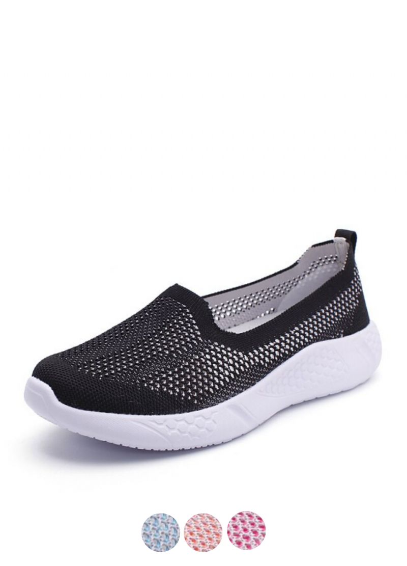 Damskie Czarne Buty Wsuwane Rania