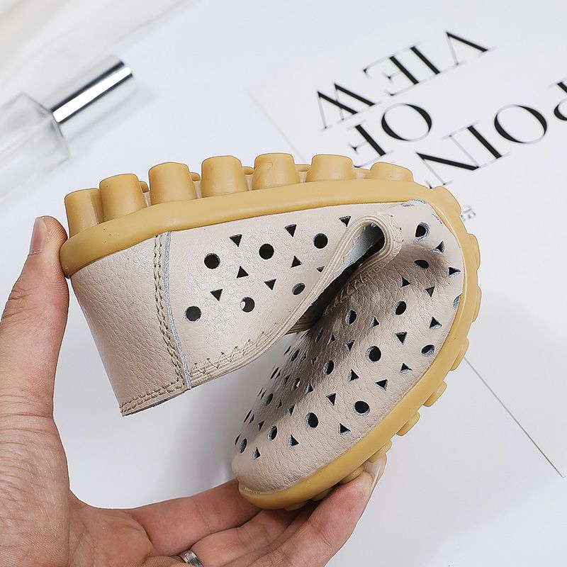 Damskie Płaskie Buty Kerry Czarne - Czarny