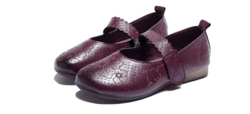 Damskie Płaskie Buty Mae Z Miękkiej Podeszwy - Czarny