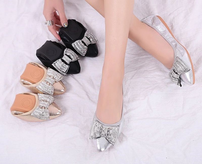 Damskie Płaskie Buty Marnie - Czarny