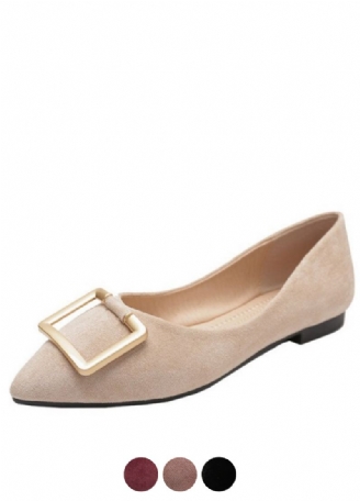 Damskie Płaskie Buty Paula Ze Szpiczastym Noskiem